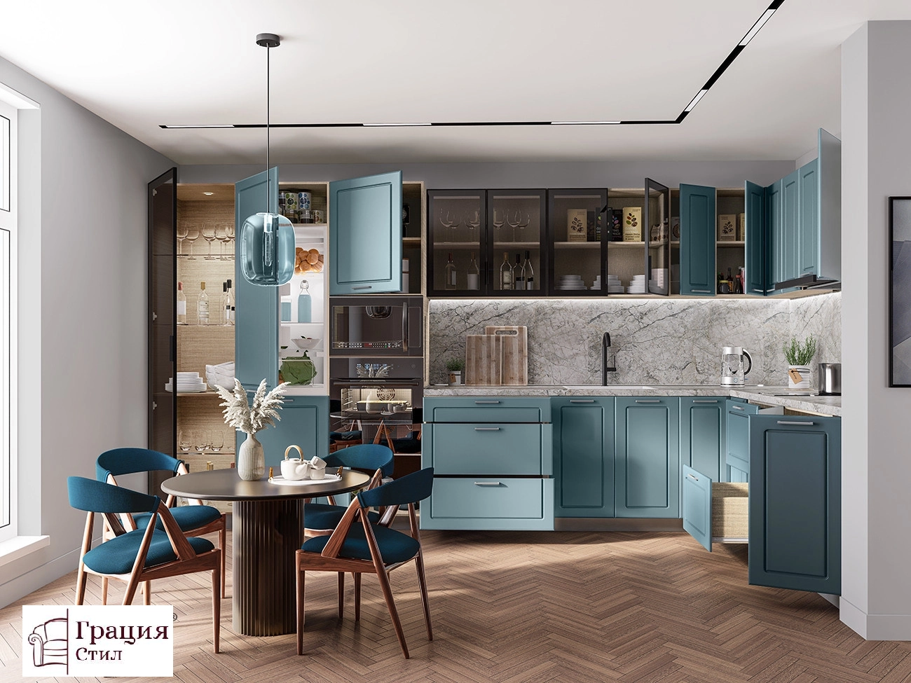Модулна кухня Сити 9161 - Image 3