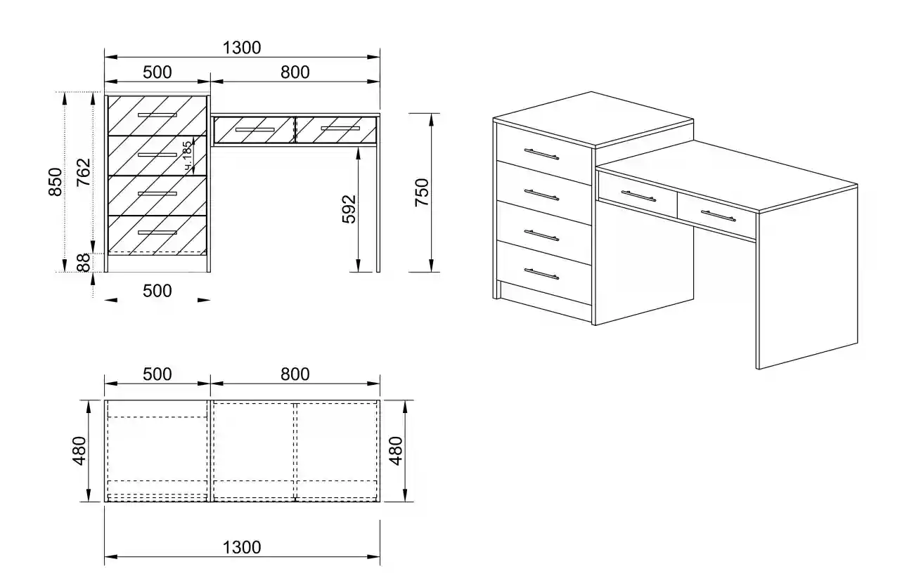Спален комплект Сити 7079 - Image 3